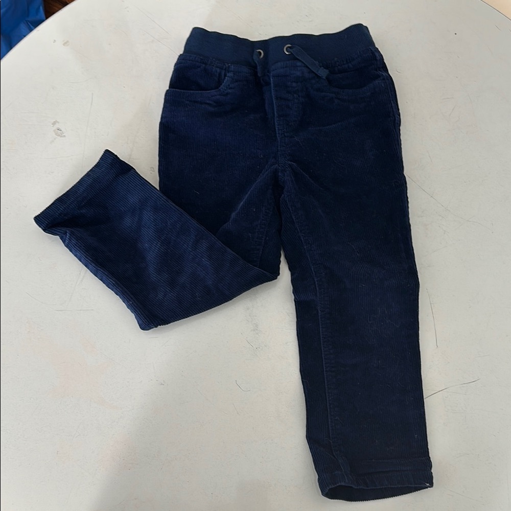 Children's Navy Corduroy Pants